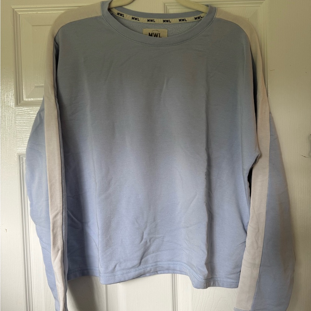 Madewell Blue light sweatshirt